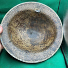 British Army Mk2 Brodie Helmet - Original WW2 - South African Manufactured - The Militaria Shop