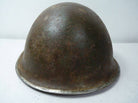 Original WW2 British / Canadian Army Mk3 High Rivet Turtle Army Combat Helmet - The Militaria Shop