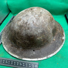British Army Mk2 Brodie Helmet - Original WW2 - South African Manufactured - The Militaria Shop