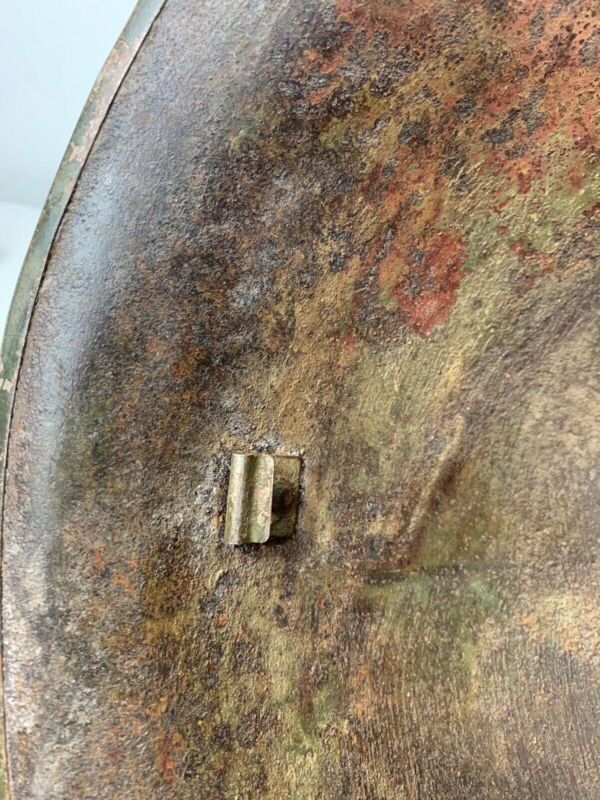 Mk3 Canadian / British Army Original WW2 Turtle Helmet High Rivet - The Militaria Shop