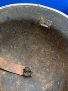Original WW2 British Army South African Made Combat Helmet Mk2 Brodie - The Militaria Shop