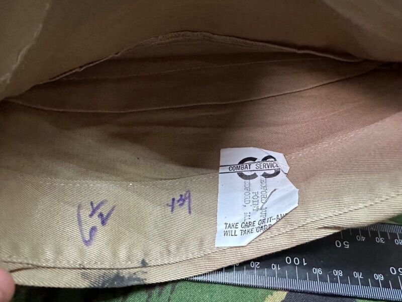 Original WW2 US Army Garrison Side Cap Hat - Old Stock - Combat Servicable - The Militaria Shop