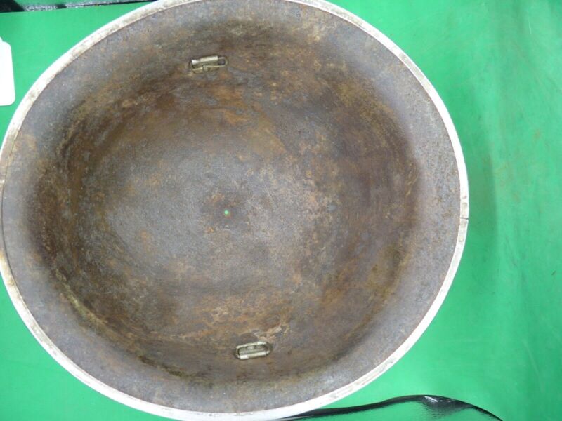 Original WW2 British / Canadian Army Mk3 High Rivet Turtle Army Combat Helmet - The Militaria Shop