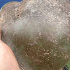 WW2 Canadian Army Mk3 Turtle Helmet - Original Helmet Shell - High Rivet - The Militaria Shop