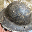 British Army Mk2 Brodie Helmet - Original WW2 - South African Manufactured - The Militaria Shop