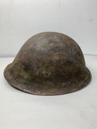 Mk3 Canadian / British Army Original WW2 Turtle Helmet High Rivet - The Militaria Shop