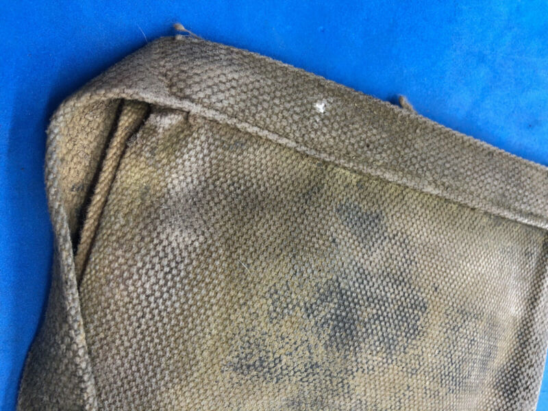 WW2 British Army 37 Pattern Webbing Water Bottle Carrier Harness - 1944 Dated - The Militaria Shop