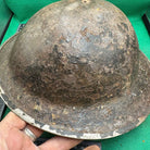 British Army Mk2 Brodie Helmet - Original WW2 - South African Manufactured - The Militaria Shop