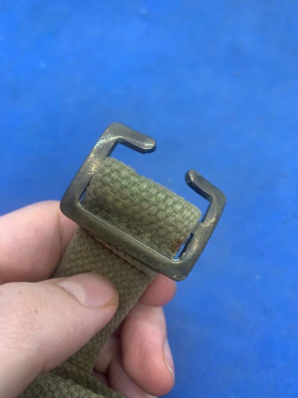 WW2 British Army / RAF 37 Pattern Webbing Water Bottle Carrier Harness Original - The Militaria Shop