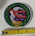 Victory in Europe commemorative badge - 8th May 1945 - Patch Military Patches - The Militaria Shop