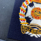 British Army The Rifle Brigade Regiment Embroidered Blazer Badge - The Militaria Shop