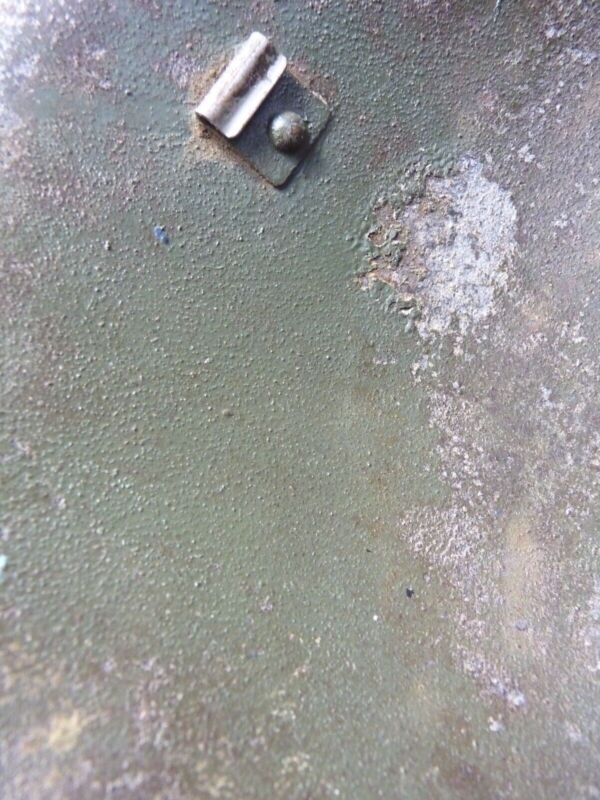 Mk3 Canadian / British Army Original WW2 Turtle Helmet High Rivet - The Militaria Shop
