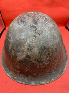 Mk3 Turtle Helmet - Original WW2 British / Canadian Army Combat Helmet - The Militaria Shop