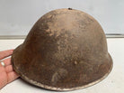 Original WW2 Canadian / British Army MK3 Turtle Helmet - Untouched Original!!! - The Militaria Shop
