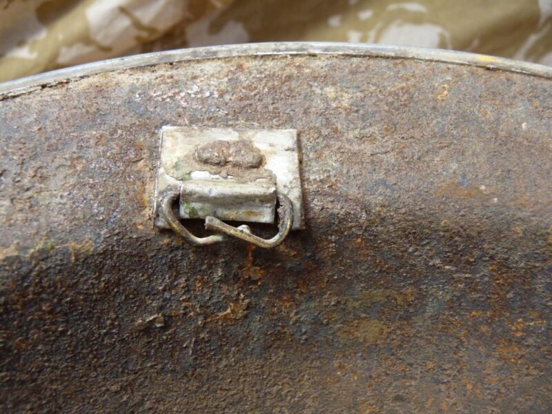 Original WW2 British Army Mk2 Army Combat Helmet - The Militaria Shop