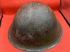 Mk3 Turtle Helmet - Original WW2 British / Canadian Army Combat Helmet - The Militaria Shop