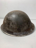 Mk3 Canadian / British Army Original WW2 Turtle Helmet High Rivet - The Militaria Shop