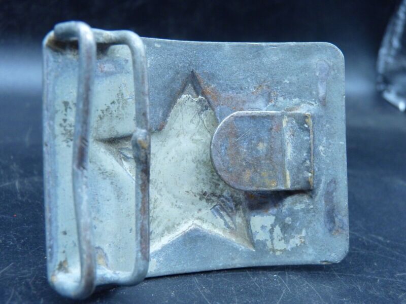 Original WW2 USSR Russian Soldiers Army Brass Belt Buckle - The Militaria Shop