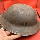 British Army Mk2 Brodie Helmet - Original WW2 - South African Manufactured - The Militaria Shop
