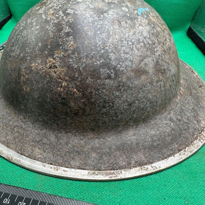 British Army Mk2 Brodie Helmet - Original WW2 - South African Manufactured - The Militaria Shop