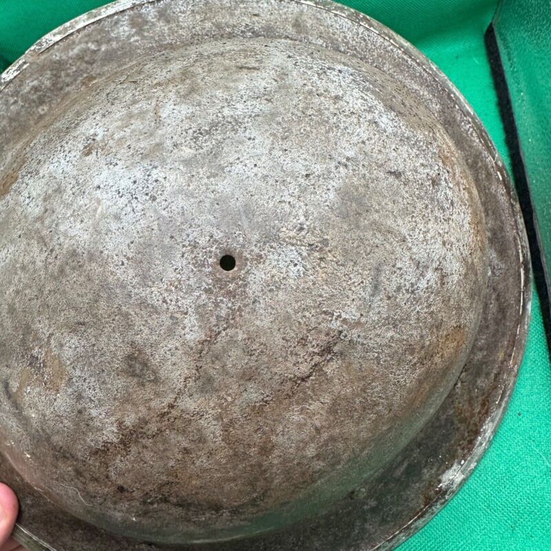 British Army Mk2 Brodie Helmet - Original WW2 - South African Manufactured - The Militaria Shop