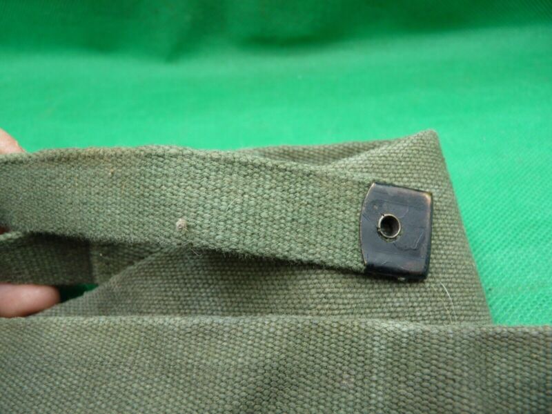 Original WW2 British Army 44 Pattern Equipment Strap - 1945 Dated - The Militaria Shop