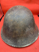 Mk3 Turtle Helmet - Original WW2 British / Canadian Army Combat Helmet - The Militaria Shop