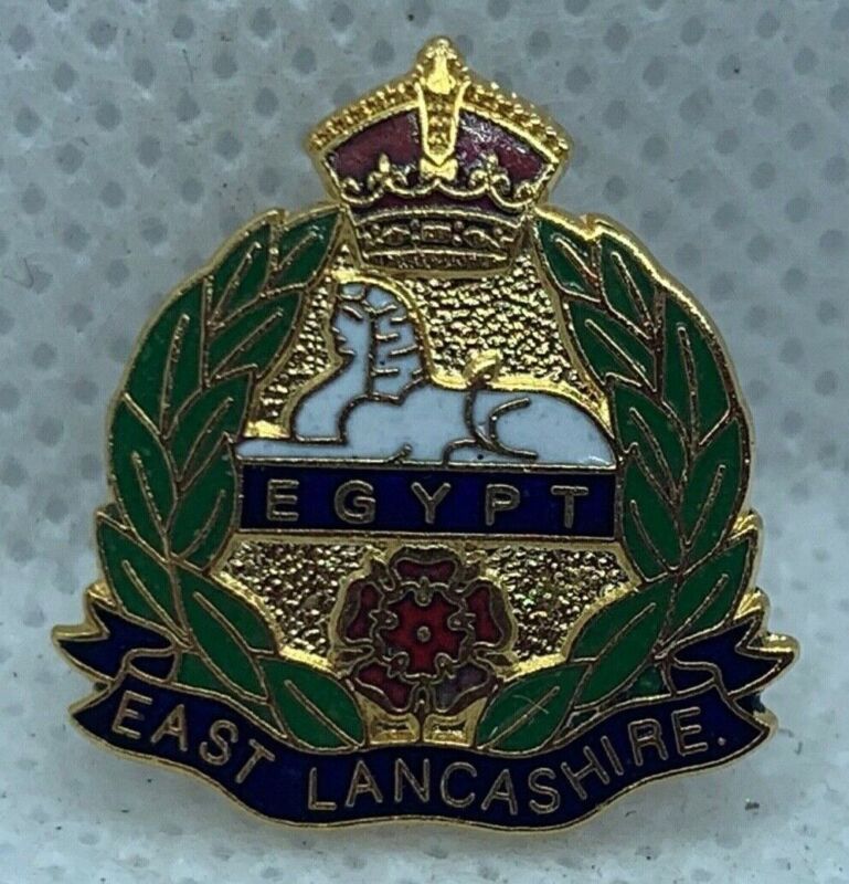 East Lancashire Regiment - NEW British Army Military Cap/Tie/Lapel Pin Badge #40 - The Militaria Shop