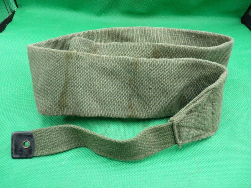 Original WW2 British Army 44 Pattern Equipment Strap - 1945 Dated - The Militaria Shop