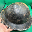 British Army Mk2 Brodie Helmet - Original WW2 - South African Manufactured - The Militaria Shop