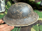 British Army Mk2 Brodie Helmet - Original WW2 - South African Manufactured - The Militaria Shop