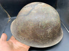 Original WW2 Onwards (1945-1952) British Army Mk4 Turtle Helmet - The Militaria Shop