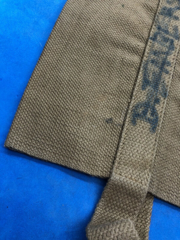 WW2 British Army 37 Pattern Webbing Water Bottle Carrier Harness - 1945 Dated - The Militaria Shop