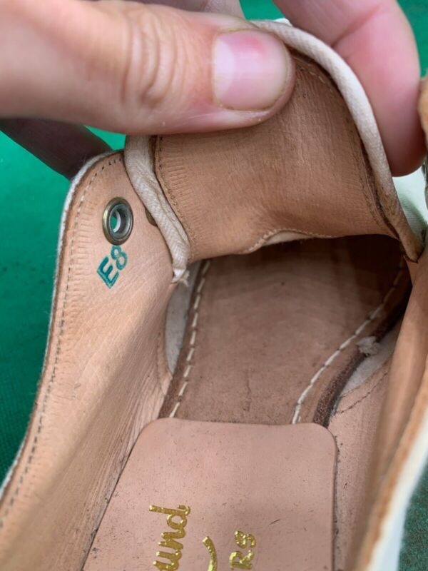 Original WW2 British Army Women's White Summer Shoes - ATS WAAF - Size 230s - The Militaria Shop