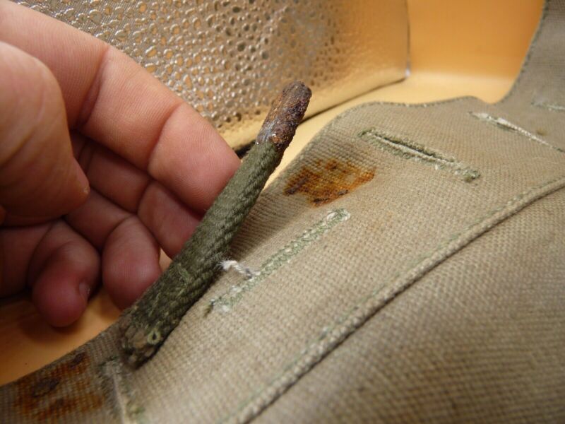 Original WW2 US Army M1928 Haversack Pack Tail - 1944 Dated - The Militaria Shop
