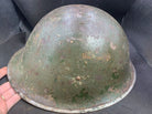 Original WW2 British Army / Canadian Army Mk3 Turtle Combat Helmet - The Militaria Shop