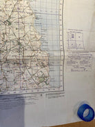 Large WW2 British Army - 1932 dated General Staff map of HOLY ISLAND. - The Militaria Shop