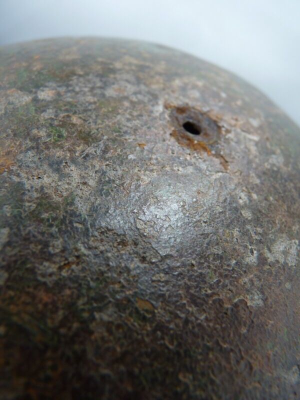 Mk3 Canadian / British Army Original WW2 Turtle Helmet High Rivet - The Militaria Shop