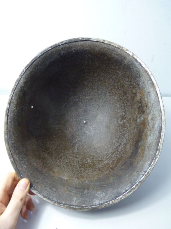 Mk3 Canadian / British Army Original WW2 Turtle Helmet High Rivet - The Militaria Shop