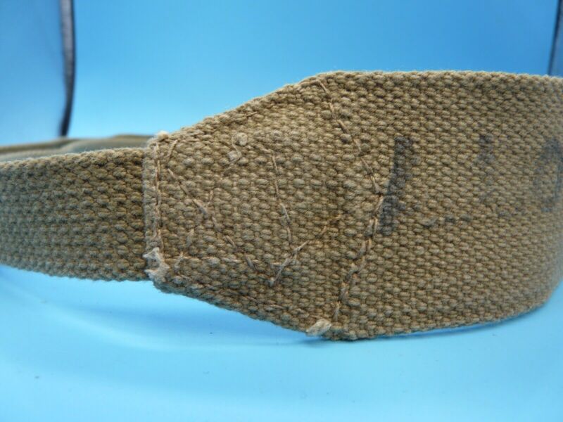 Original WW2 British Army 37 Pattern Shoulder / Cross Strap - Short B.H.G 1944 - The Militaria Shop