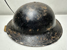 WW2 British / South African Army Mk2 Brodie Combat Helmet - Complete w/Liner - The Militaria Shop