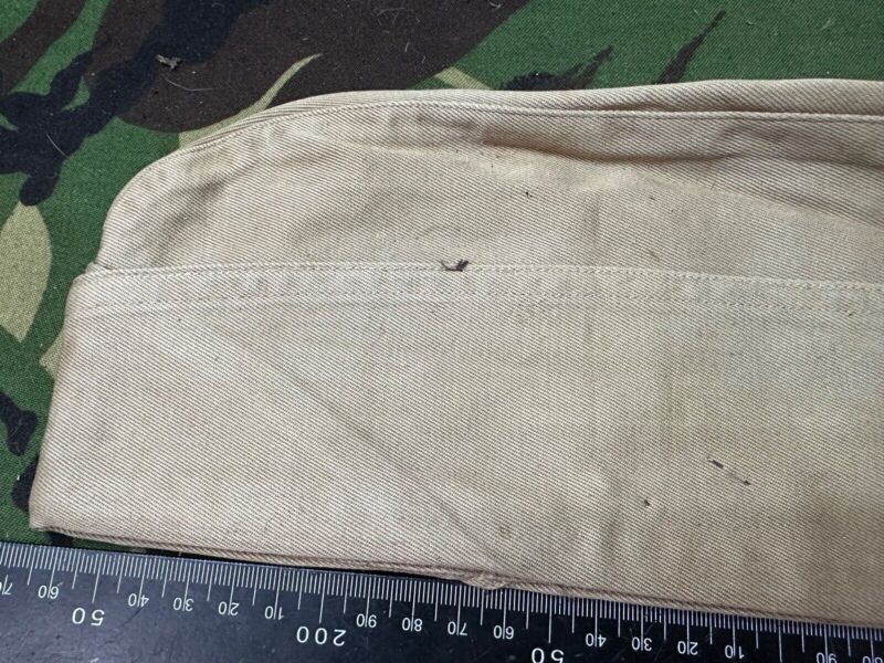 Original WW2 US Army Garrison Side Cap Hat - Old Stock - Combat Servicable - The Militaria Shop
