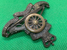 Original Queen's Crown British Army Officer's Royal Artillery Bronze C - The Militaria Shop
