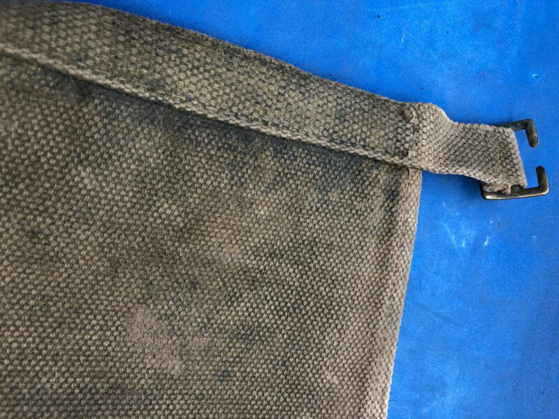 WW2 British Army 37 Pattern Webbing Water Bottle Carrier Harness - 1944 Dated - The Militaria Shop