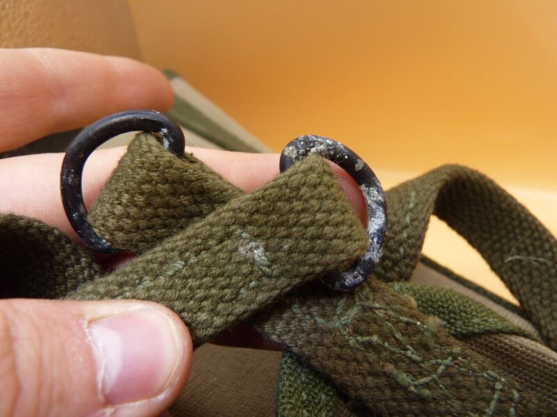 Original WW2 US Army M1928 Haversack Pack Tail - 1944 Dated - The Militaria Shop