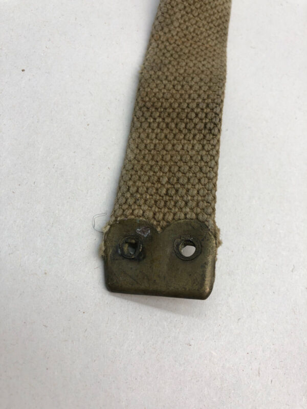 Original WW2 British Army 37 Pattern L Straps Pair - Wartime Dated - The Militaria Shop