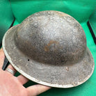 British Army Mk2 Brodie Helmet - Original WW2 - South African Manufactured - The Militaria Shop