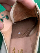 Original WW2 British Army Women's White Summer Shoes - ATS WAAF - Size 235s - The Militaria Shop