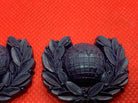 Original WW2 Royal Marines Collar Badges - Unissued From Original Box - Bakelite - The Militaria Shop