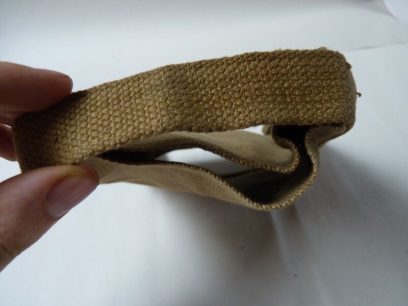 Original WW2 British Army Soldiers Water Bottle Carrier Harness - Dated 1942 - The Militaria Shop